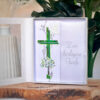 Taufbrief Grünes Kreuz mit Lebensbaum -AnFaCreative